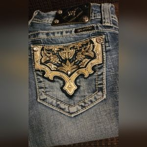 Size 26 Miss Me jeans, boot cut